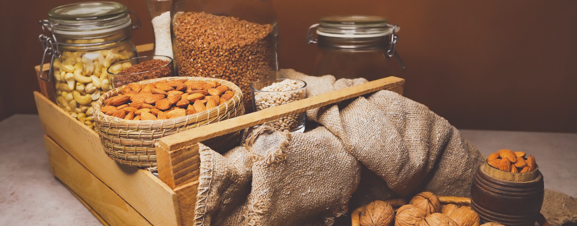 Produtos vegetais armazenados